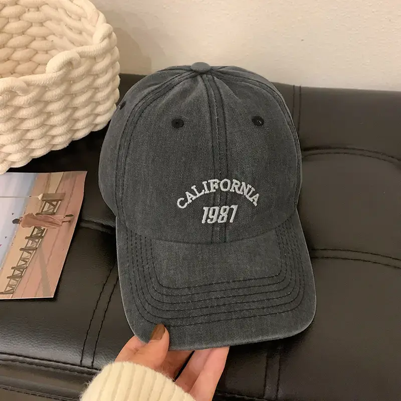 Women Brown R Logo Baseball Cap Summer Wear - Image 7
