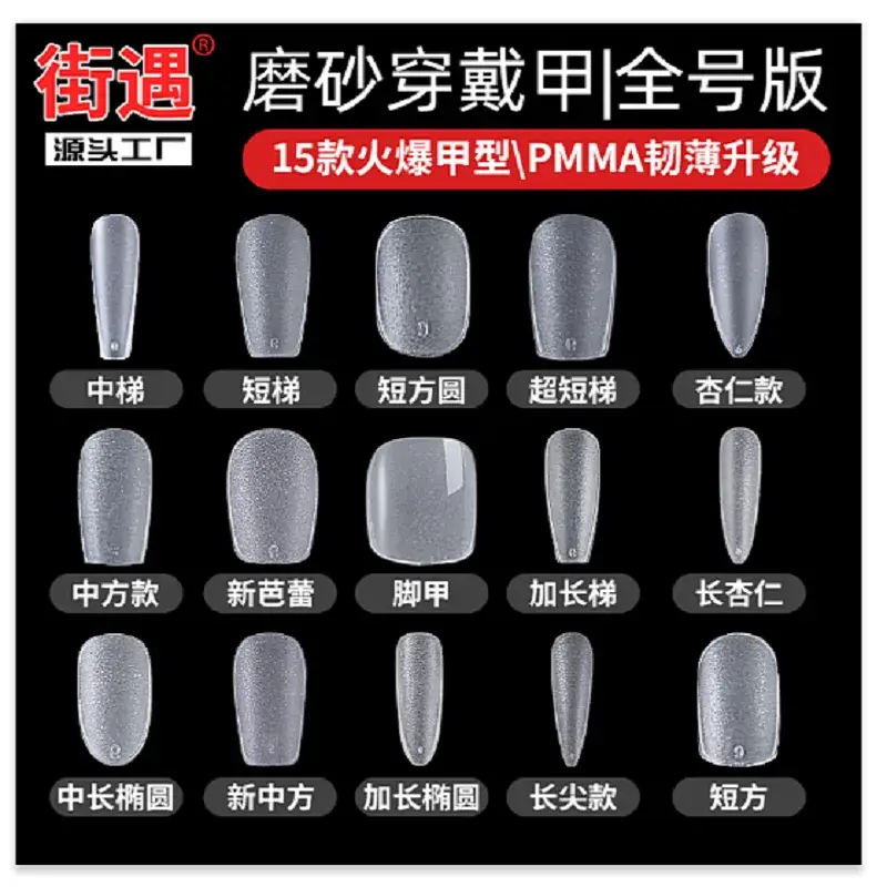 Street Encounter Coded Nail Stickers 100 Pcs - Image 71