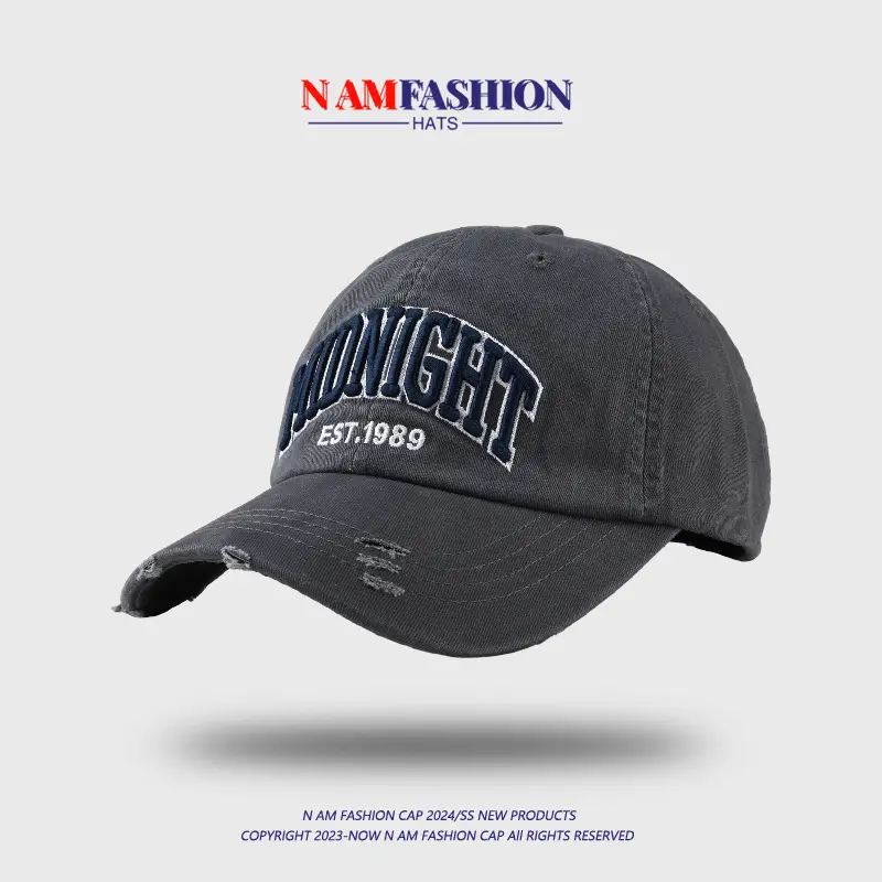 Black Iron Man Cap Women Men Korean Style — feature 2