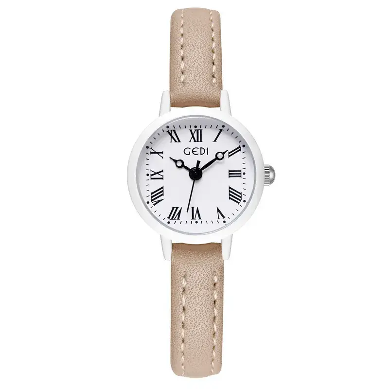 Godi Women's Quartz Watch Grey Belt Strap - Image 2