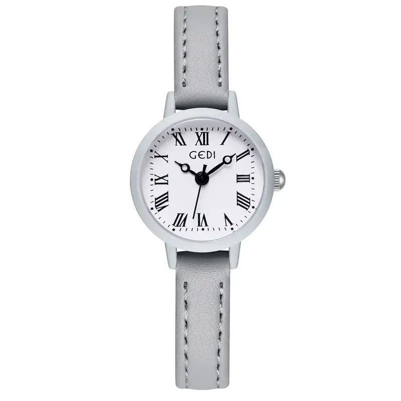 Godi Women's Quartz Watch Grey Belt Strap - Image 4