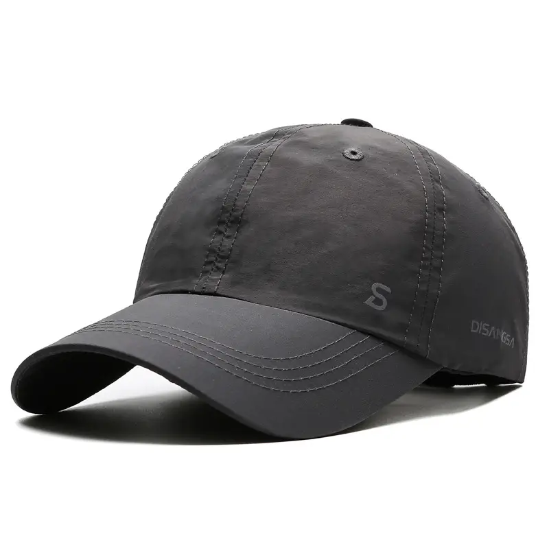 Gray Baseball Cap with Logo for Kids & Men - Image 11