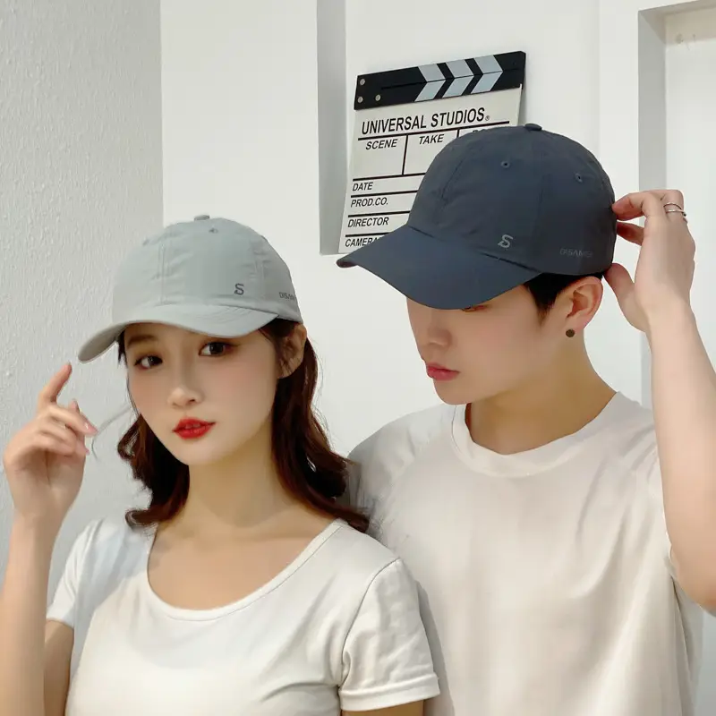 Gray Baseball Cap with Logo for Kids & Men — feature 6