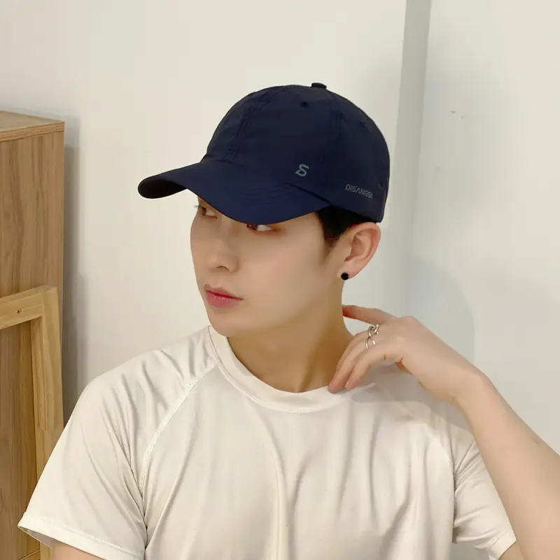 Gray Baseball Cap with Logo for Kids & Men — feature 7