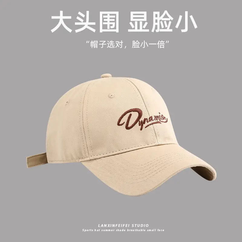 2024 Women's Big Head Baseball Cap White Red Black — feature 10