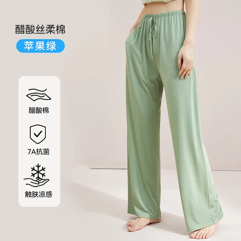 [Cool Feeling with Breast Pads] Summer Pajamas Women's Short Sleeve Shorts Trousers Ice Silk Large Size Can Be Weared Outside Home Clothes Set