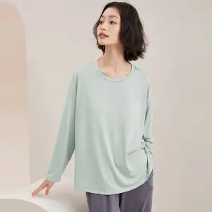[Cool Feeling with Breast Pads] Summer Pajamas Women's Short Sleeve Shorts Trousers Ice Silk Large Size Can Be Weared Outside Home Clothes Set
