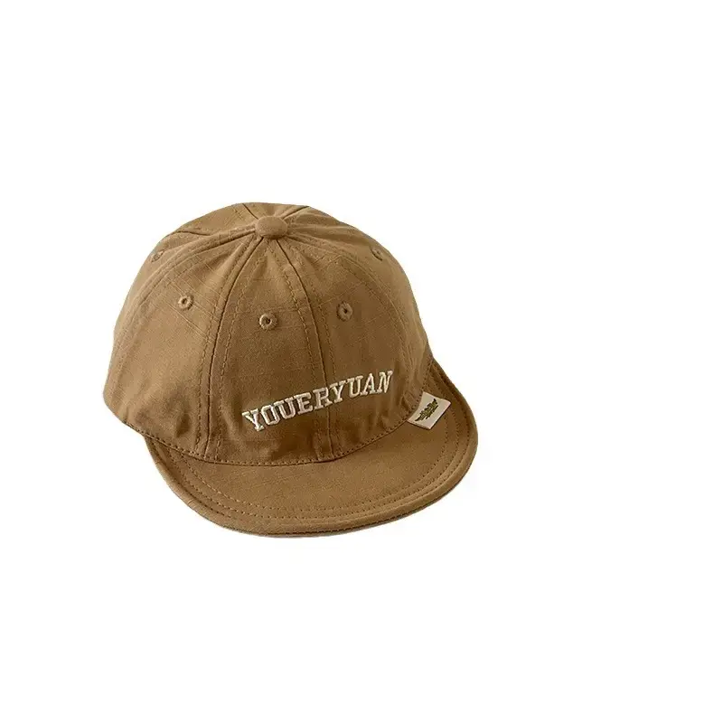 Baby Beaded Cap with "Yoder Yuan" Print - Image 6