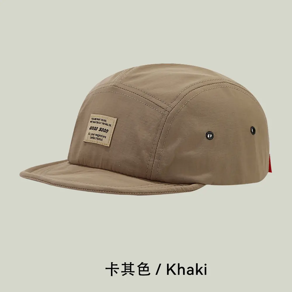Black Japanese Style Peaked Cap for Men Women - Image 3
