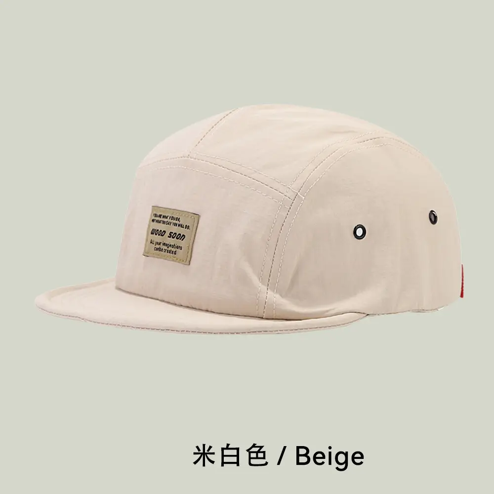 Black Japanese Style Peaked Cap for Men Women - Image 5