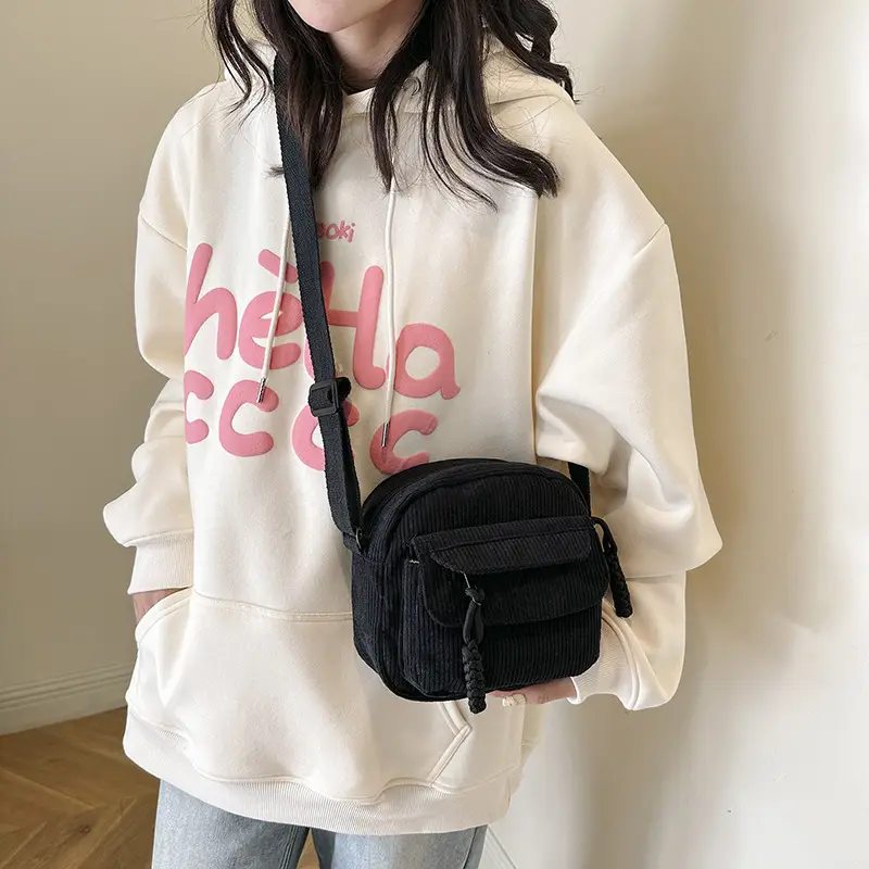 Crossbody Bag for Women Pure Color Cloth 2024 - Image 6