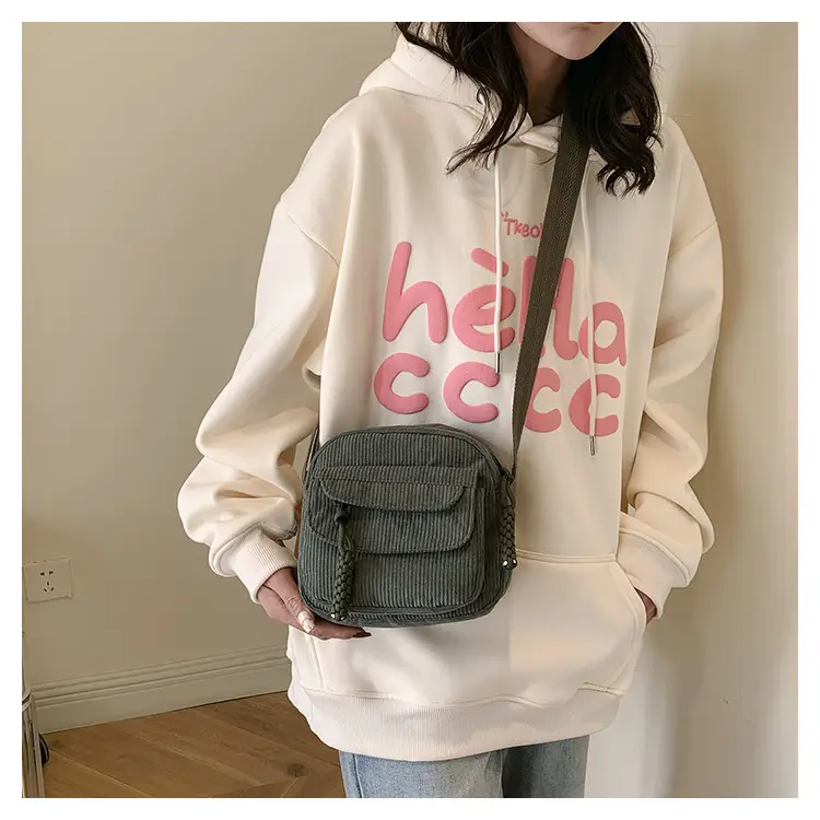 Crossbody Bag for Women Pure Color Cloth 2024 — feature 18