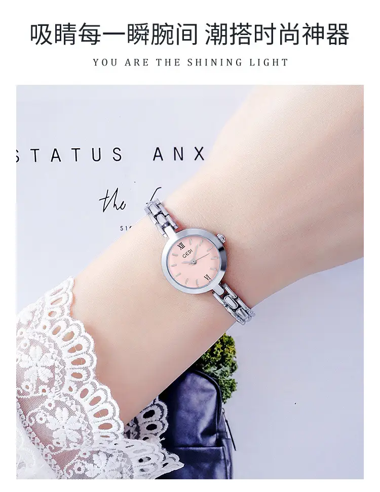 Goldie Korean Style Thin Strap Quartz Watch for Women — feature 7
