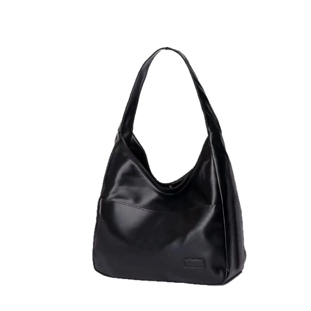 Women's Brown Leather Crossbody Tote Bag Large Capacity - Image 8