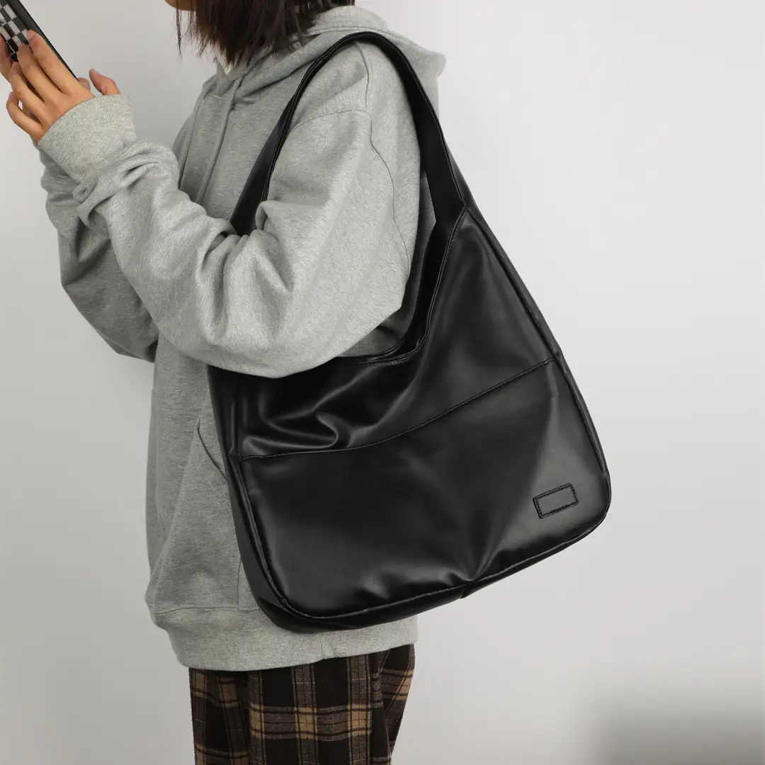Women's Brown Leather Crossbody Tote Bag Large Capacity — feature 6