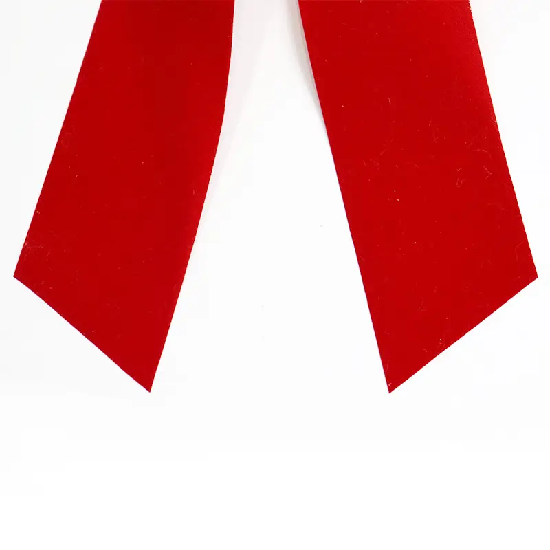 Red Cross-Border Christmas Bow Decor — feature 10