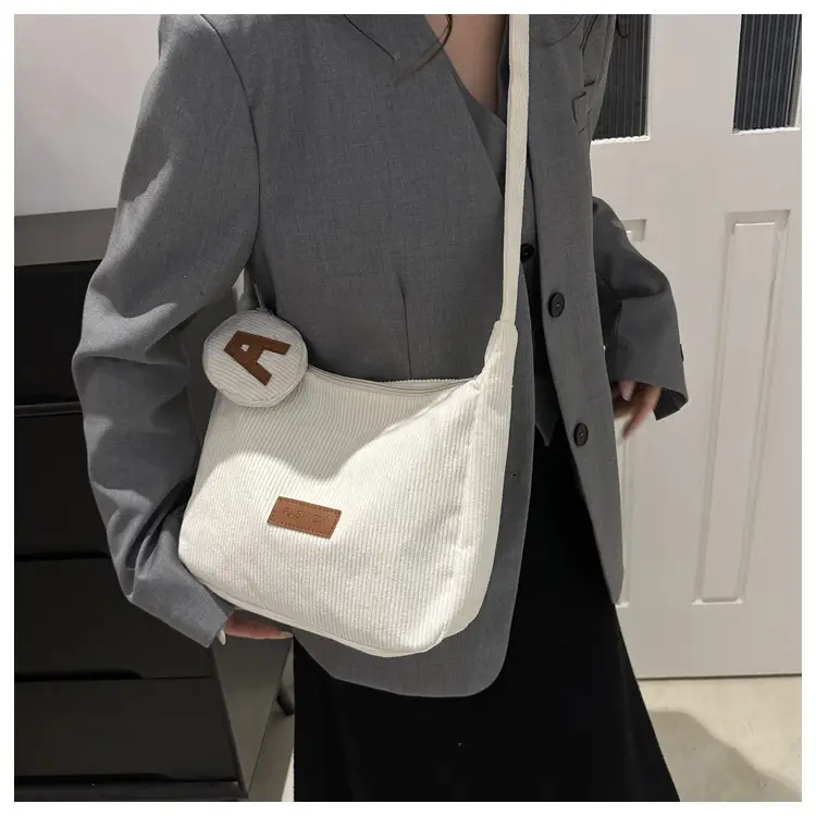 Black Korean Style Shoulder Messenger Bag 2024 — feature 25