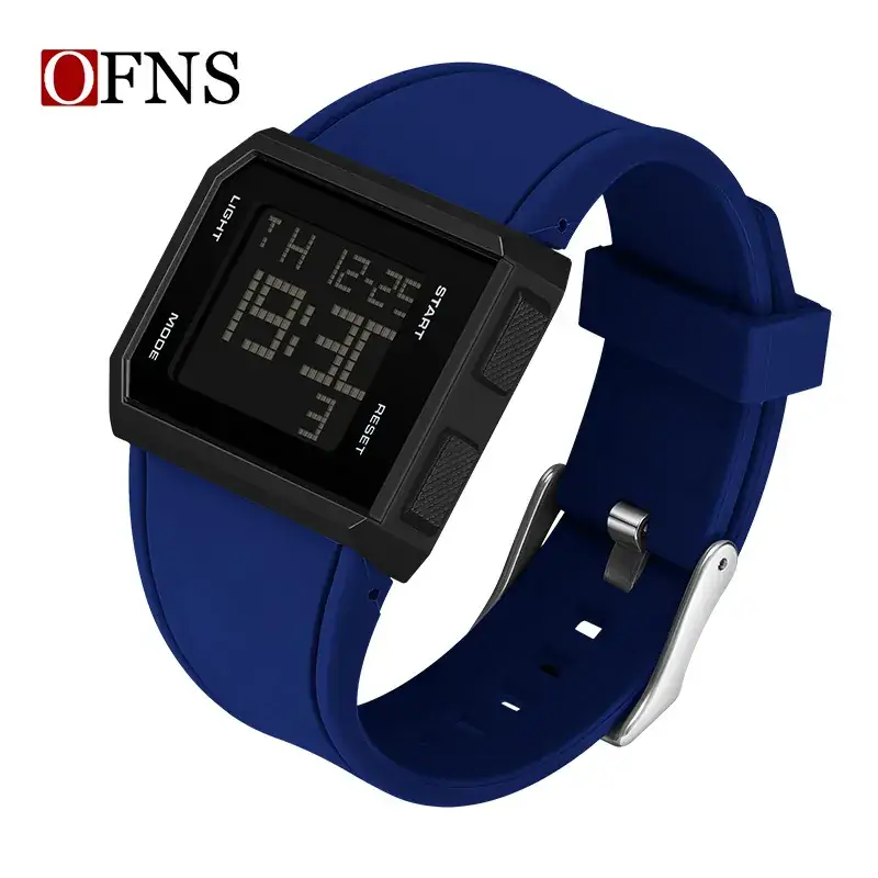 Ofns Multifunctional Digital Timer Watch Black White Green Red Blue - Image 4