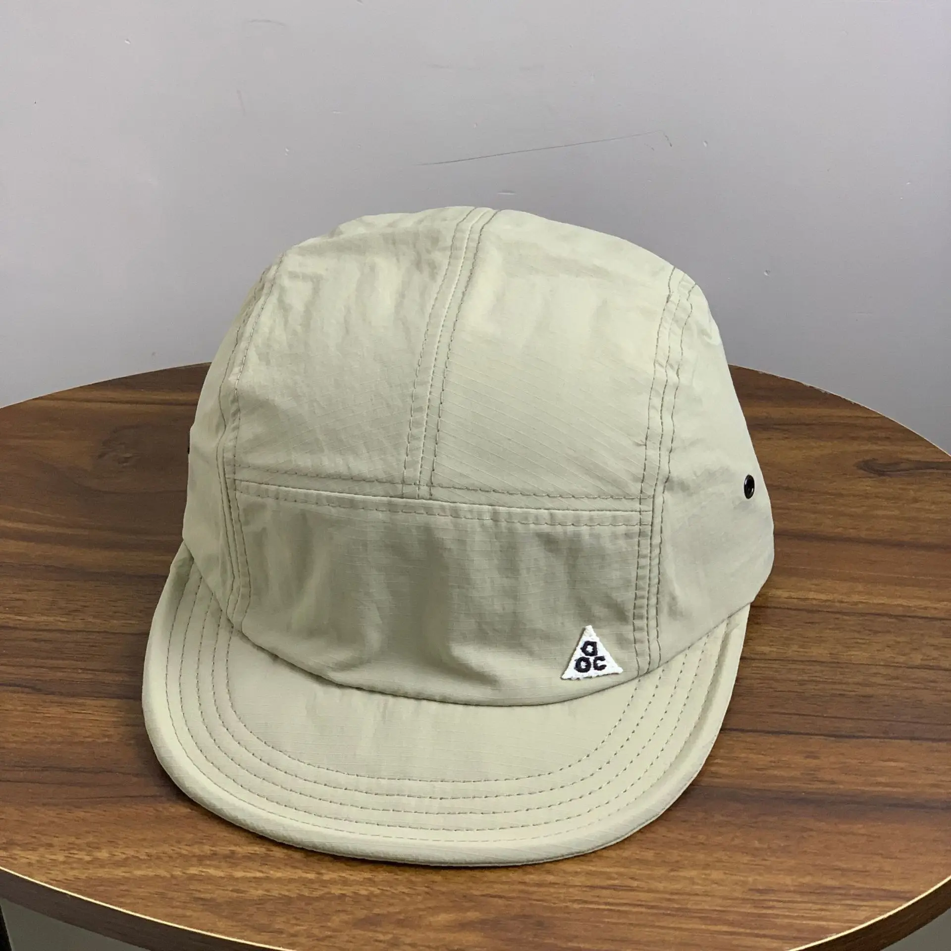 Gray Japanese Baseball Cap for Men Women Short Bristle - Image 3
