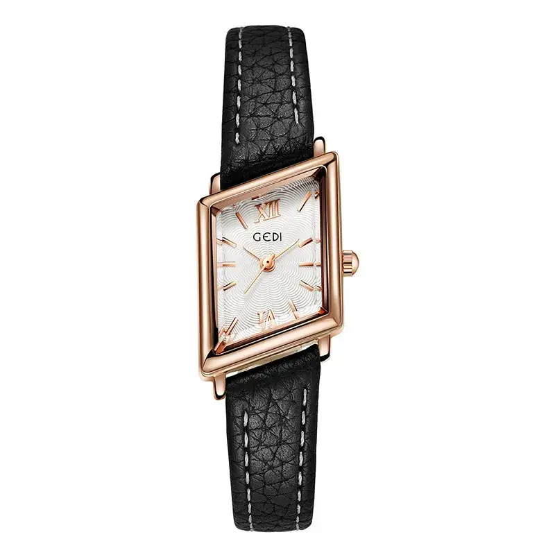 Women's Diamond Retro Watch Small Waterproof Gedi Quartz