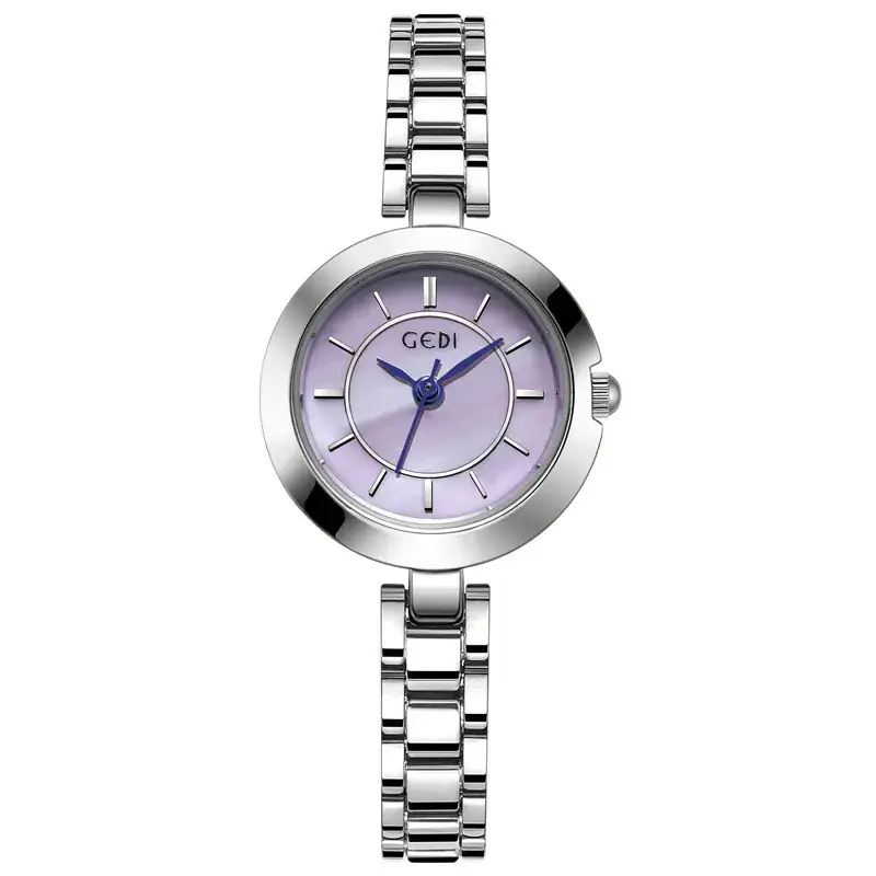 Women's Mid-ancient Alloy Watch with Blue Dial - Image 4