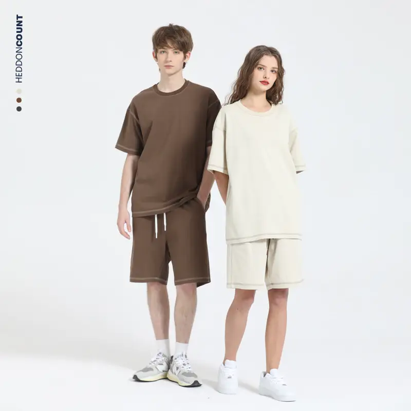 Dengjue Men's Color-Block Twill T-Shirt Short Sleeve 2026 - Image 9