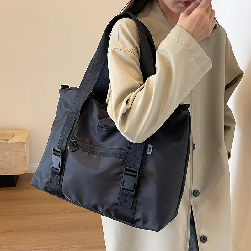 Women Large Capacity Nylon Shoulder Messenger Bag 2023 - Image 3