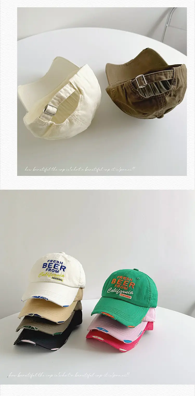 Fresh Beer From California Black Cap Set of 6 — feature 26