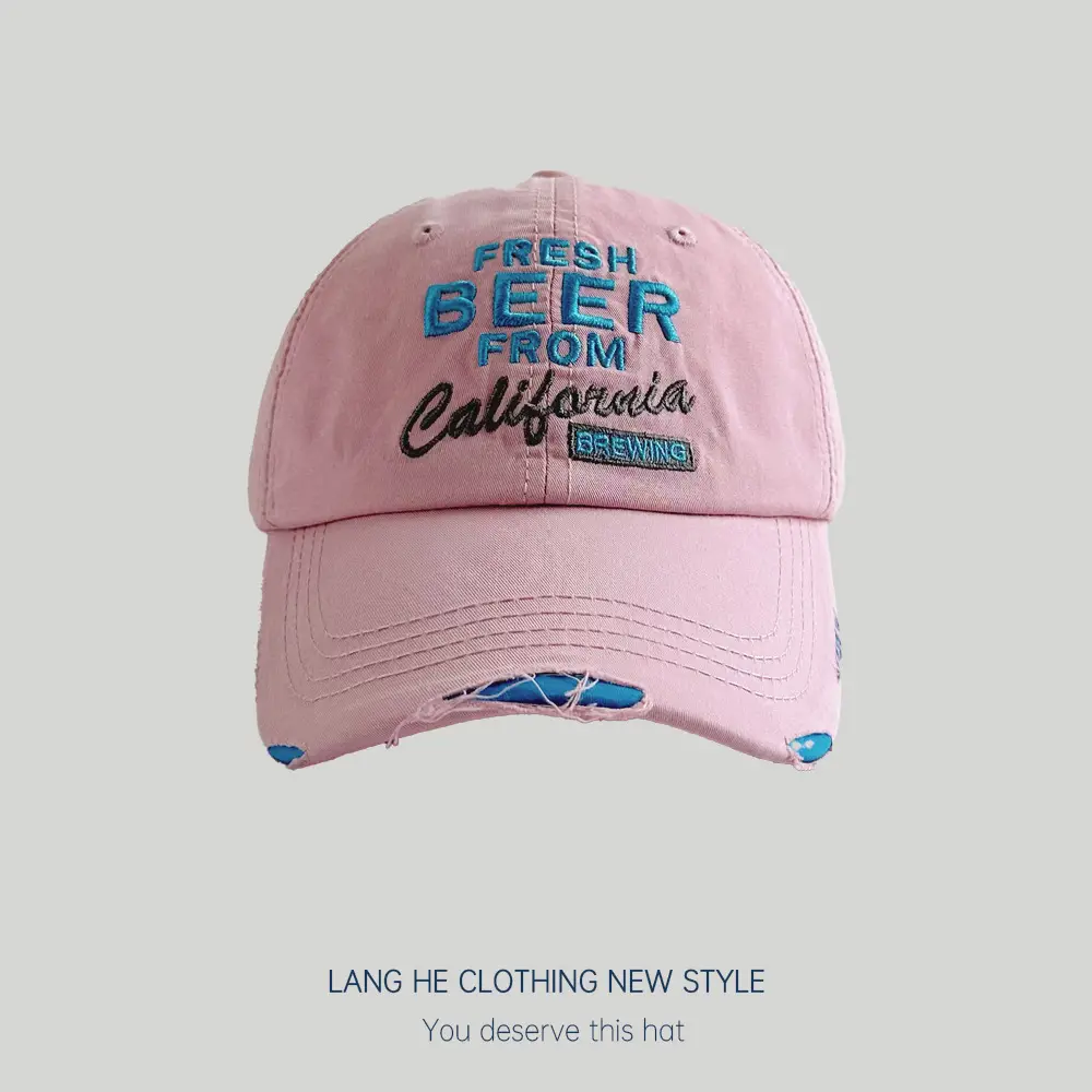 Fresh Beer From California Black Cap Set of 6 - Image 2