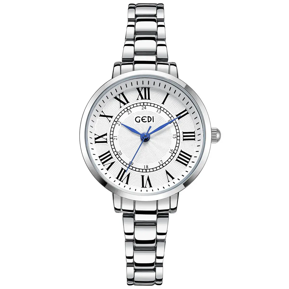 Women's Retro Quartz Watch with Stainless Steel Band - Image 7