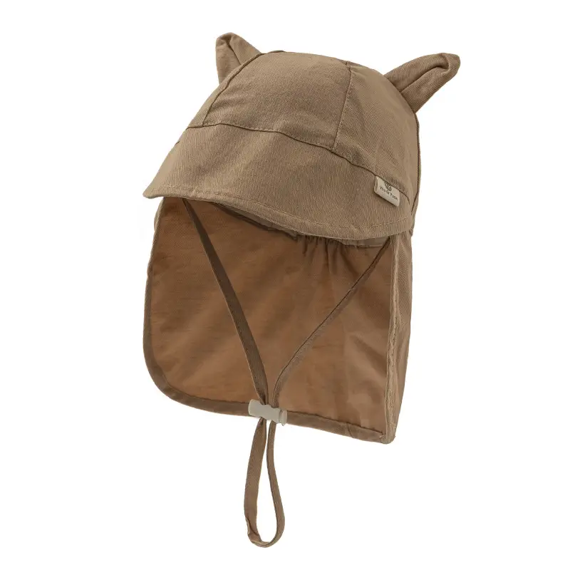 Baby Fisherman Hat with Cat Ears Brown 2025 - Image 6