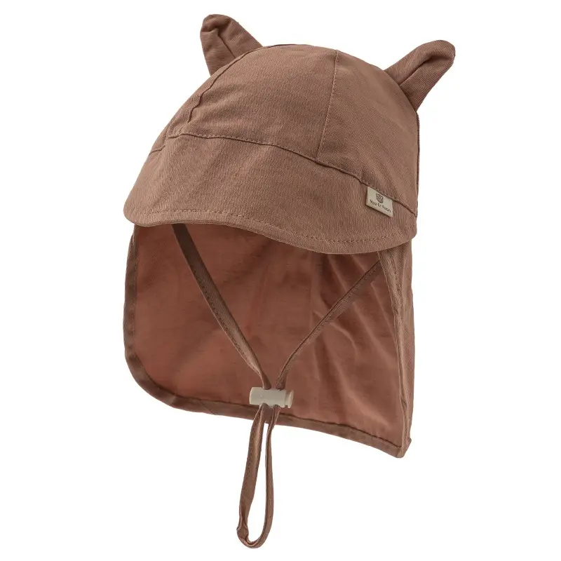 Baby Fisherman Hat with Cat Ears Brown 2025 - Image 7