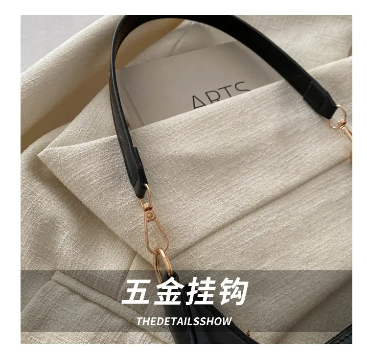Crescent Underarm Bag for Women Beige Shoulder Crossbody — feature 6