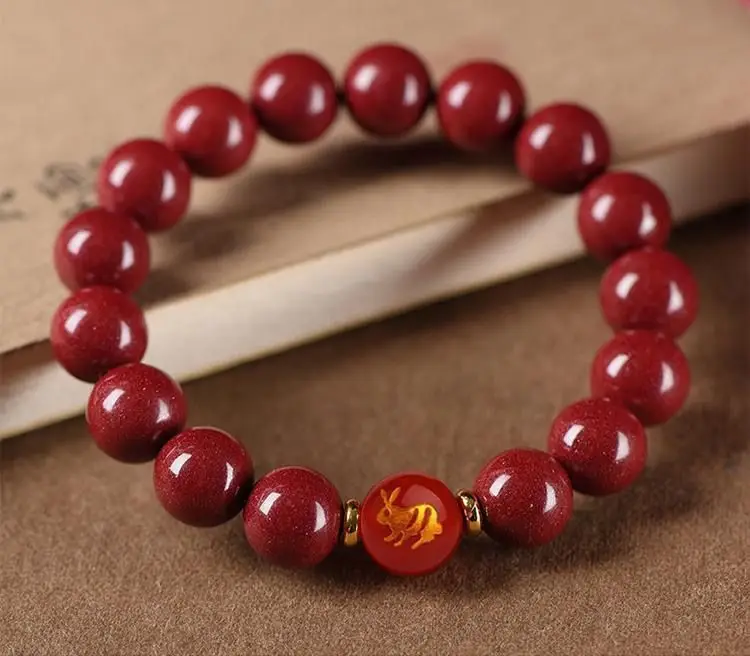 Cinnabar Chinese Zodiac Bracelet for Women Men — feature 8