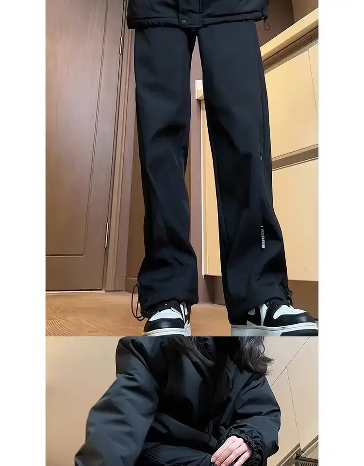 Men's Waterproof Charge Pants Black Lengthened Tall — feature 5