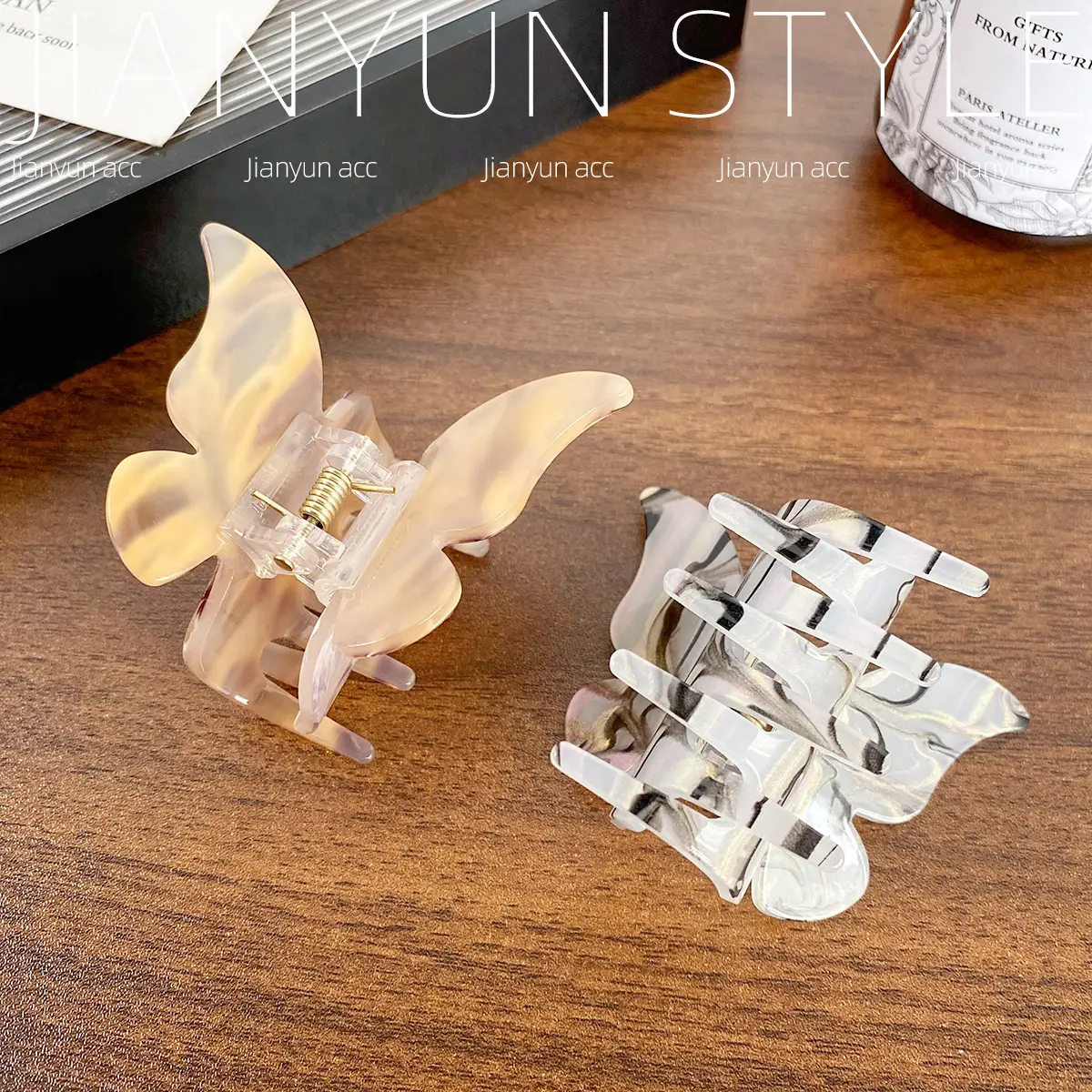 Acrylic Butterfly Hair Clip for Women Elegant Sweet Accessories - Image 12