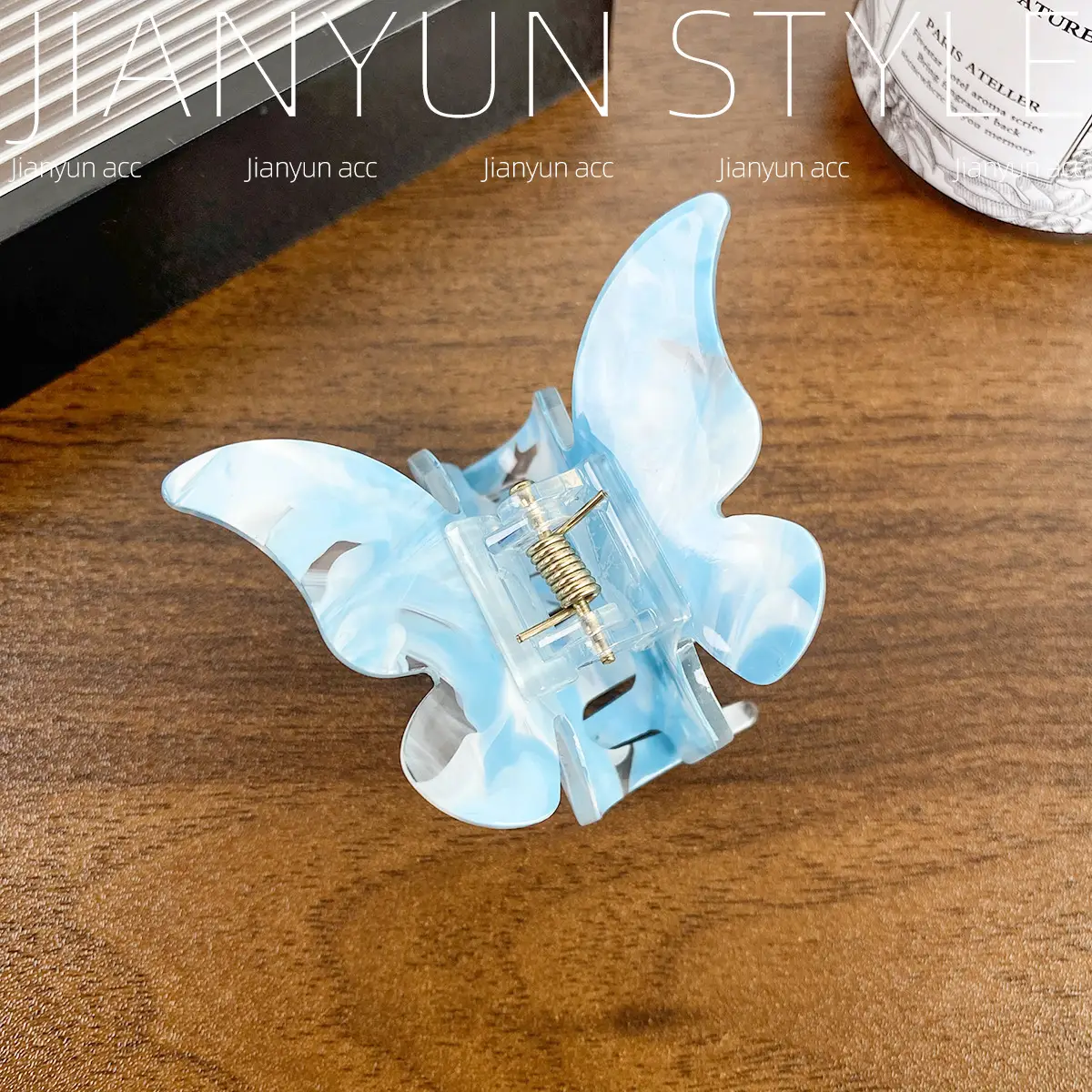 Acrylic Butterfly Hair Clip for Women Elegant Sweet Accessories - Image 7
