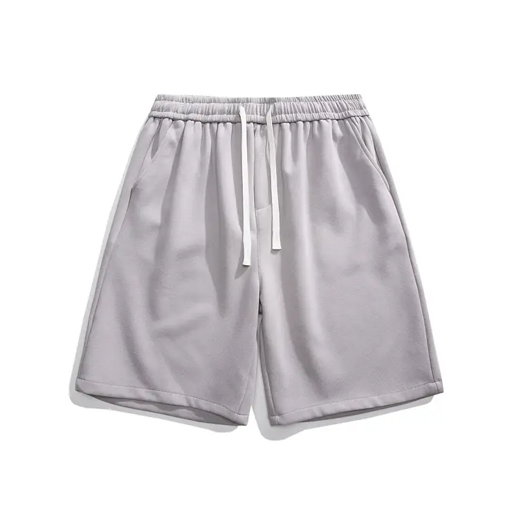 Men's Pure Cotton Printed Shorts Brown Loose Casual — feature 6
