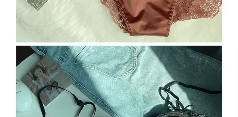 French Lace Push Up Bra Green Small — feature 33