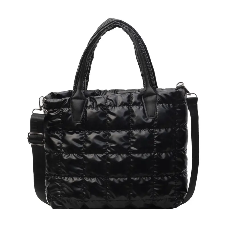 Black Quilted Shoulder Bag for Women 2024 - Image 10