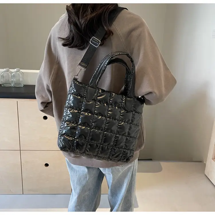 Black Quilted Shoulder Bag for Women 2024 — feature 20