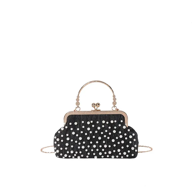 Pearl Chain Shoulder Bag Women 2024 Large Capacity - Image 8