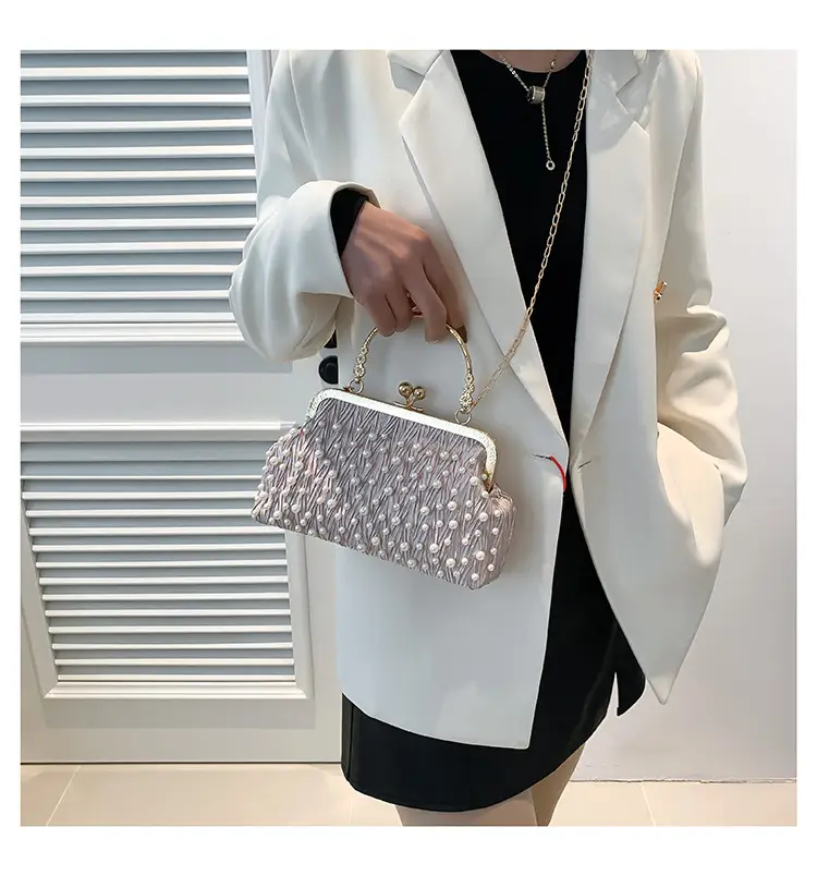 Pearl Chain Shoulder Bag Women 2024 Large Capacity — feature 18