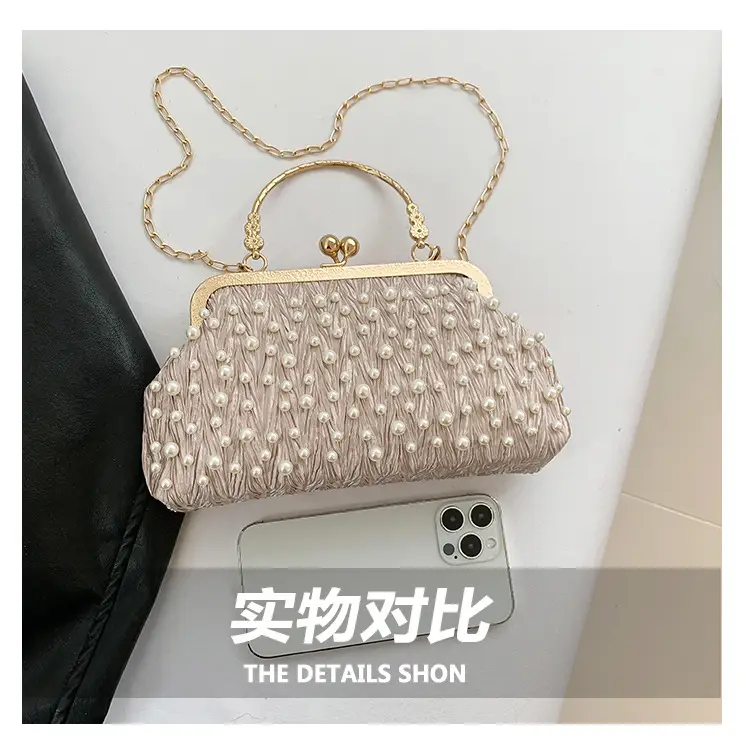 Pearl Chain Shoulder Bag Women 2024 Large Capacity — feature 6