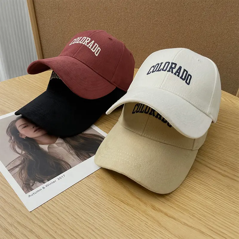 Men's Colorado Letter Baseball Cap Large 100g — feature 14