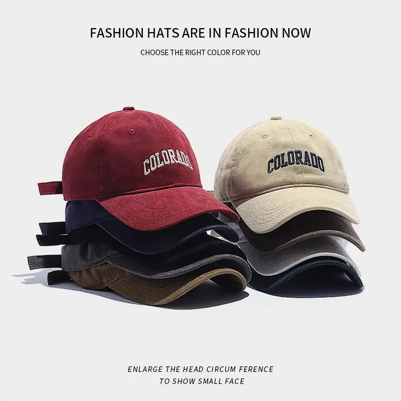 Men's Colorado Letter Baseball Cap Large 100g — feature 7