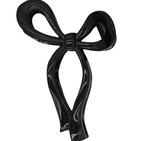 South Korea Elegant Bow Hair Clip Large Grip High Grade - Image 11