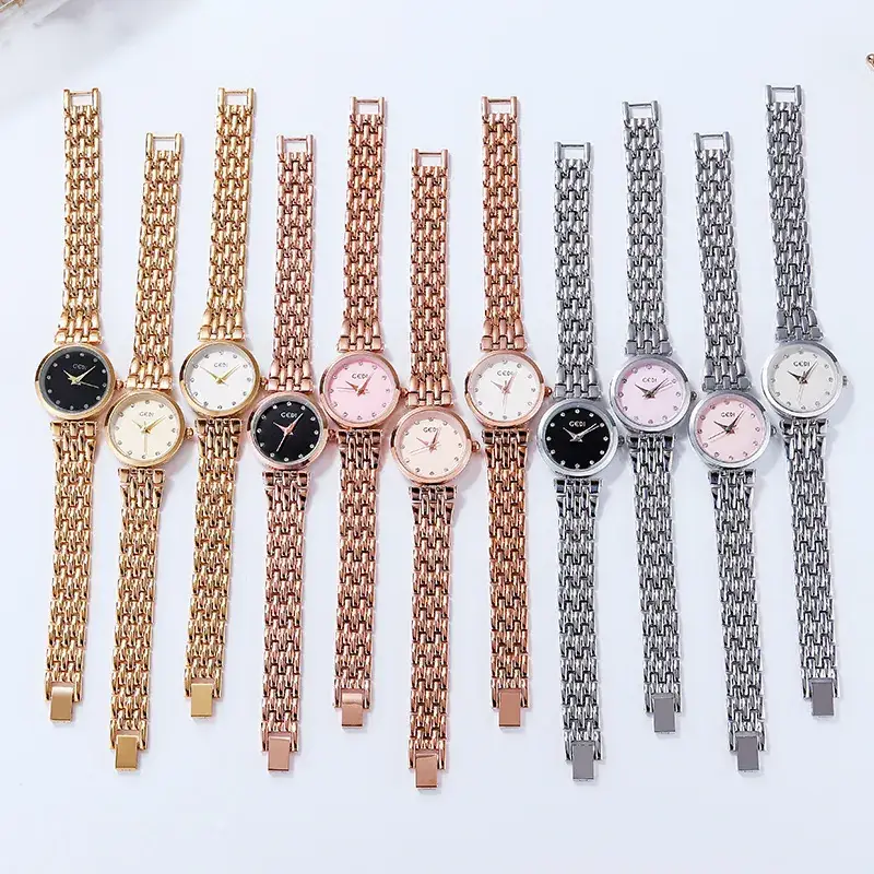 Women's Silver Water Resistant Bracelet Watch - Image 6