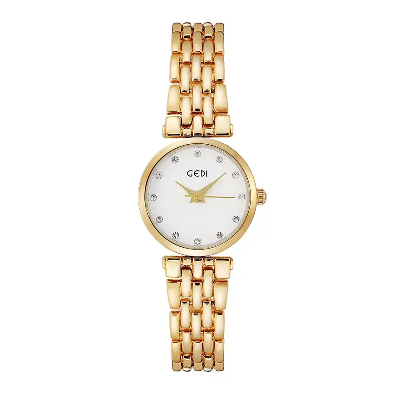 Women's Silver Water Resistant Bracelet Watch - Image 7
