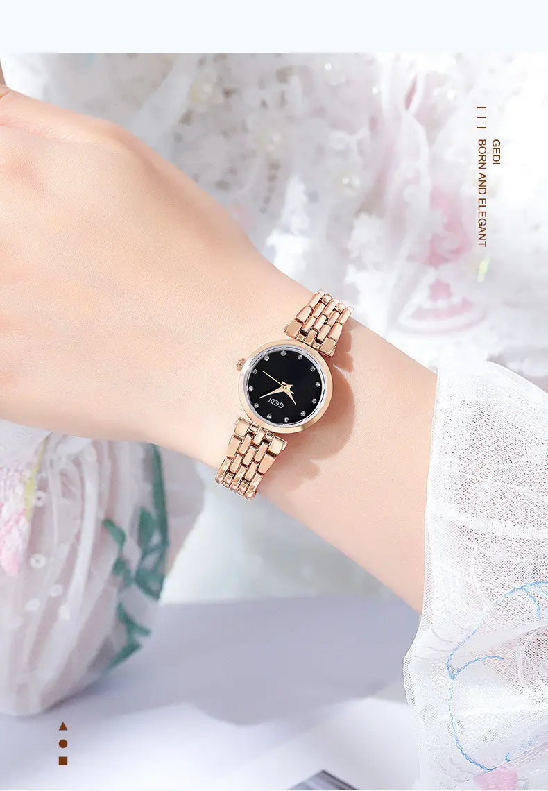 Women's Silver Water Resistant Bracelet Watch — feature 7
